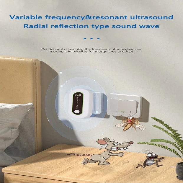 Xiaomi Electric mosquito killer lamp ultrasonic Repel mosquitoes rat insects household electronic mosquito killer EU/US/UK Plug